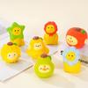 Fruit Animal Dog Chew Toy Bite Resistant Boredom Relief Squeaky Interactive Latex Toy Small Medium Large Dogs Teething Cleaning Toy