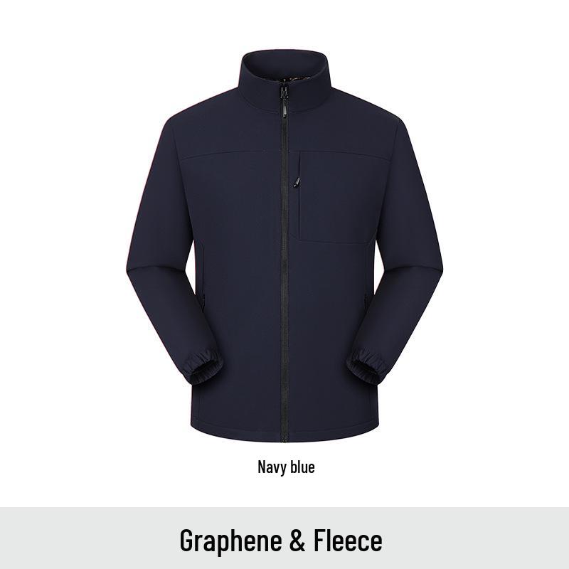 NIO Graphene-Enhanced Plush Work Jacket with Custom Logo for Men - Autumn/Winter Medium