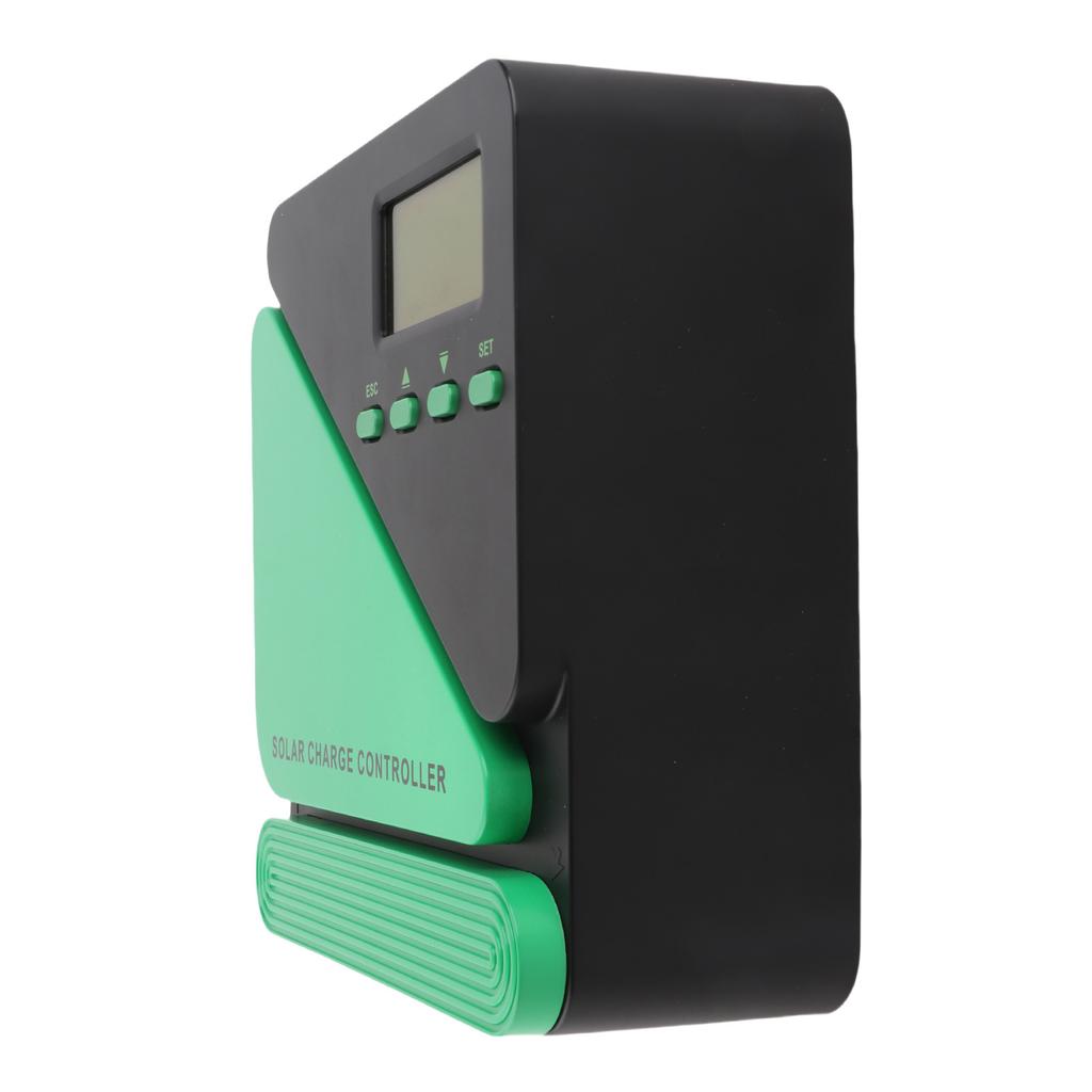 MPPT Solarladeregler 12V 24V Auto Solarpaneelregler mit Hintergrundbeleuchtung LCD-Anzeige Doppel