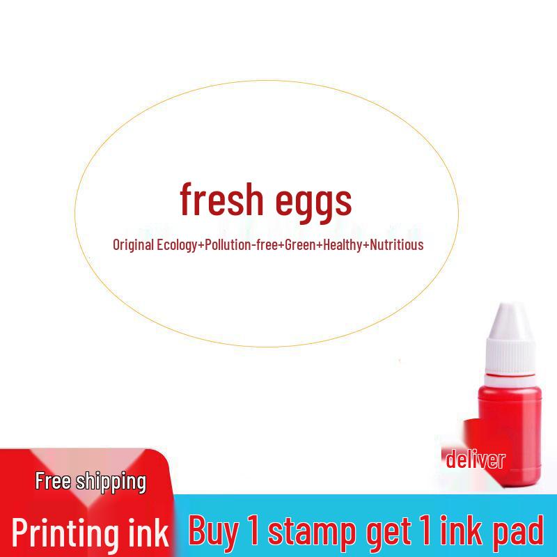 Egg Stamp for Branding: Duck, Goose, Quail