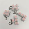 Novel Fingertip Slow Pressure Pressing Toykey Silicone Soft Cat Paws Keychain Key Ring Pendant Mobile Phone Pendant Accessorie