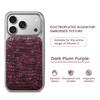 Crocodile Pattern Electroplated Phone Case for iPhone 15/14/13/12 Pro Max with Large Hole Design