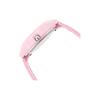 Casio DRESS Pink Battery Quartz Movement Resin Strap Japanese and Korean Watch Women's Watch Silver Dial LX-500H-4E4