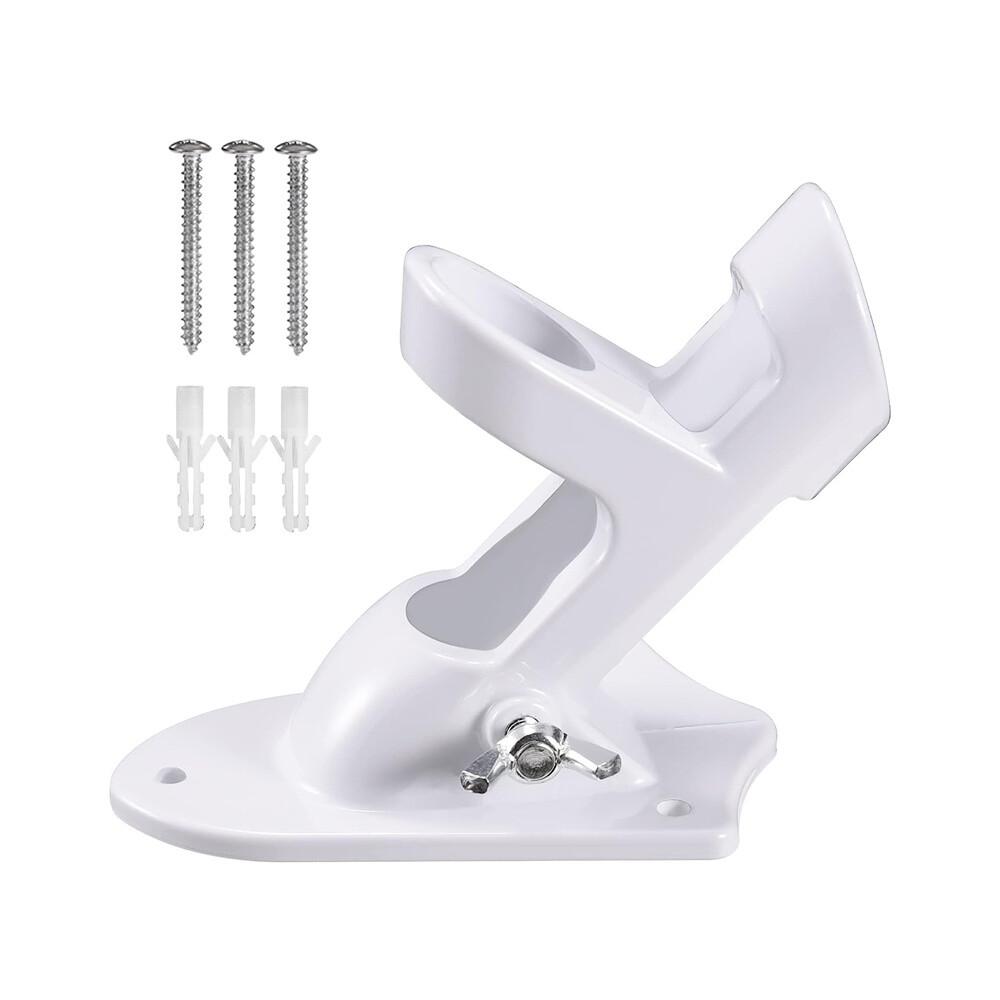 Flag Pole Holder 1 Two-Position Iron Cast Rust Free Mounting Bracket for House