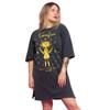 Coraline Womens/Ladies You Are In Terrible Danger Vintage Wash T-Shirt Dress