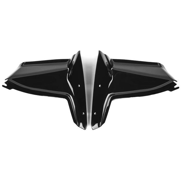 Windshield - Yamaha Ténéré 700 - Tinted Black - Improved Aerodynamics - Easy Installation