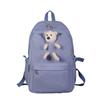 Schoolbag Wholesale Ins Student Backpack Female College Large Capacity Schoolbag Versatile Japanese and Korean Junior High School Backpack Campus Wind