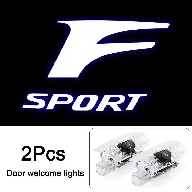 

For Lexus F SPORT IS250 IS200 CT200h GS300 LS430 RX450h LX570 IS300 ES300h ERX40 LED Light Car Door Projector Car Welcome Light