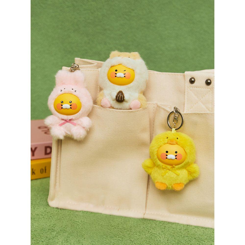Kakao Friends FRIENDZOO Chick Doll Figure Keychain_Chunshik