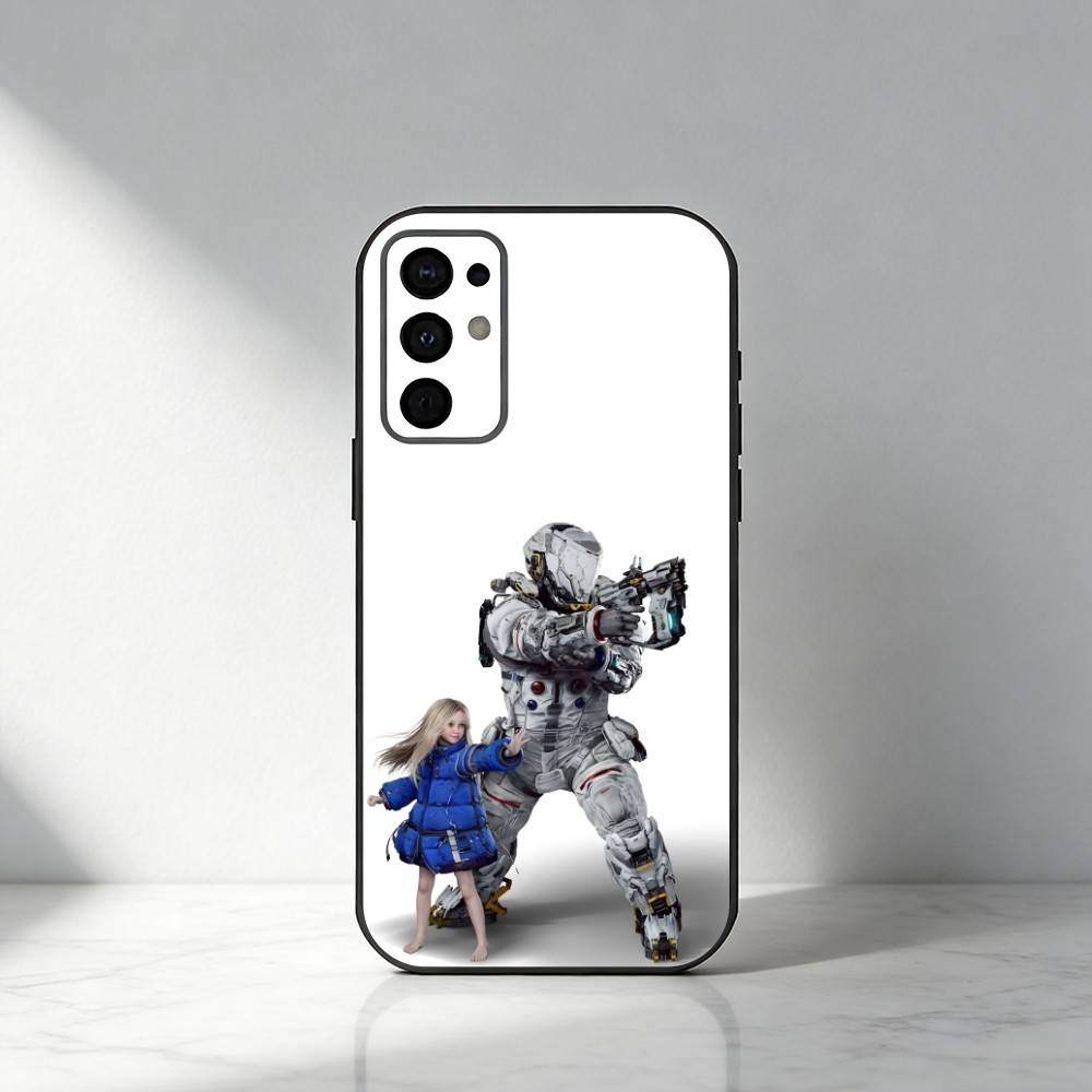 Game P-Pragmata  Phone Case For Samsung S25,S24,S21,S22,S23,S30,Ultra,S20,Plus,Fe,Note,5G Black Cover