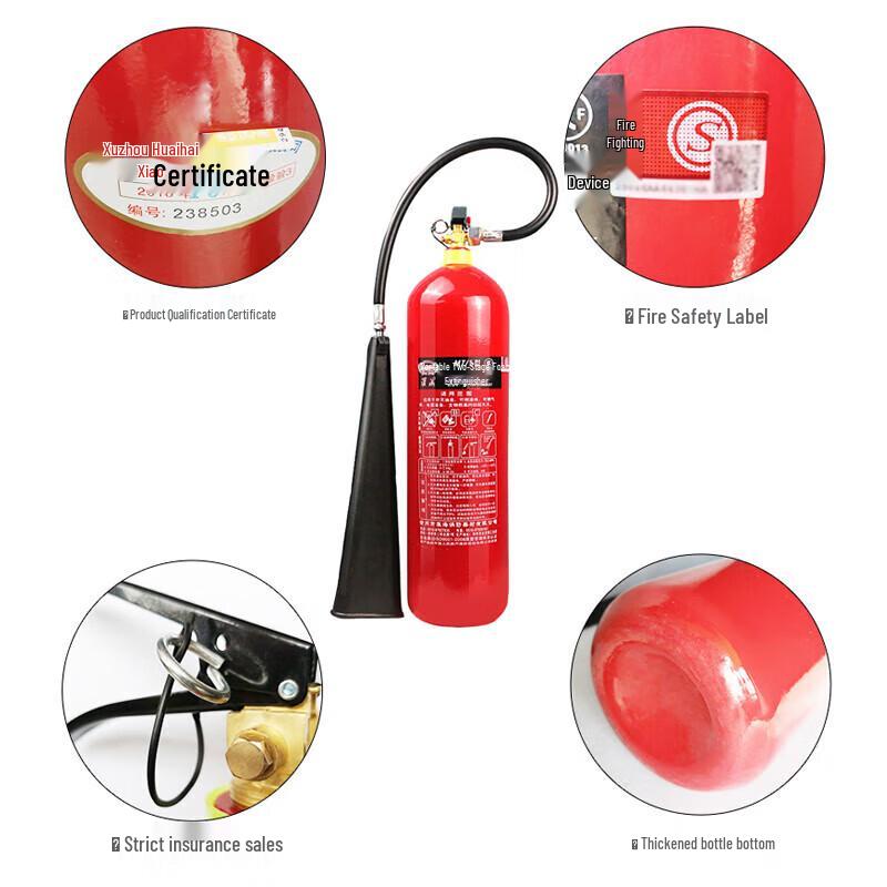 Portable 3kg CO2 Fire Extinguisher