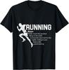 Running Definition Funny Marathon Runner Graphic Gift Unisex T-Shirt Mens Womens Tees Top