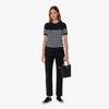 [lacoste] Women's Striped Short-Sleeve Sweater AF415E-56G166