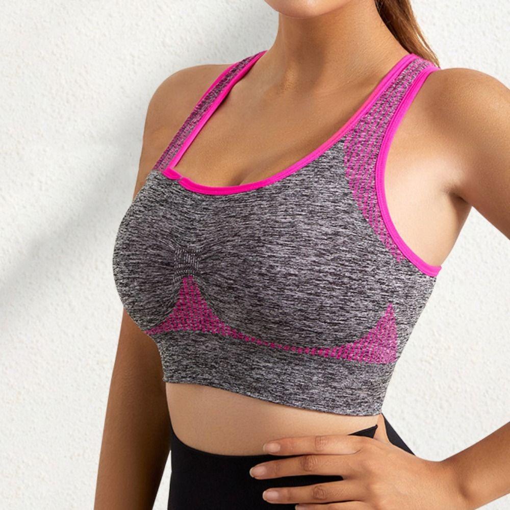 Shockproof Seamless Sports Bra Quick-drying Lifting Bra Women Push Up Bras  Ladies