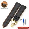 Calfskin Genuine Cow Leather Watchband Belt for Tissot T035 Watch Strap Bracelets Butterfly Buckle Replacement 22mm 23mm 24mm
