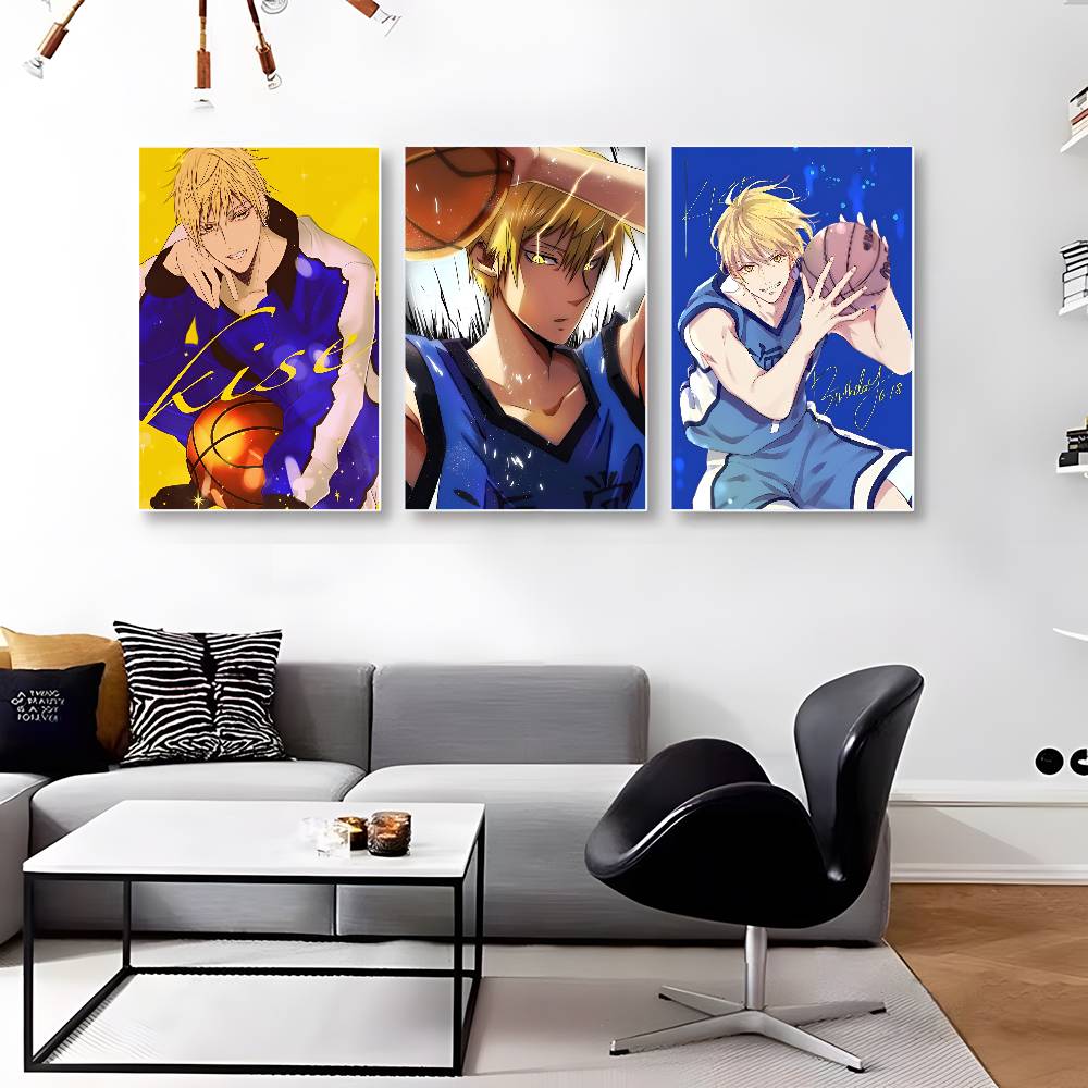 Anime Kuroko's Basketball Kise Poster Adesivo Stampa Impermeabile Arte da Parete per Soggiorno Camera da Letto Decorazioni per la Casa