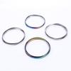 Ring Spinner Arm Magic Kinetic Spring 3D Bracelet Spring Fidget Ring Rainbow Interactive Spring Toy Gift For Adult Stress Easing