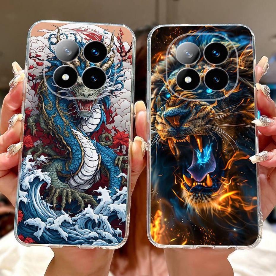 Fashion Painting Case For Xiaomi Redmi Note 14 Pro+ Soft Silicone TPU Phone Cases For Redmi Note14 Pro Plus 5G Covers Bumpers