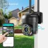 Bezpečnostní kamery Venkovní 1080p kamery pro zabezpečení domácnosti Barevné noční vidění Smart Motion Detection
