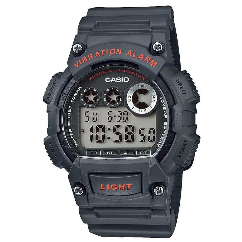 

[Casio] watch casio collection W-735H-8AJH men s gray