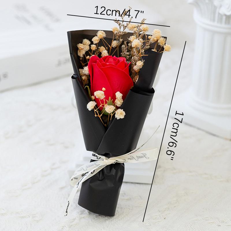 Mini malé sušené květiny kytice suché růže koupelové květiny na tělo dekorace párty potřeby květinové mýdlo svatební dekorace dárek nejlepší DIY