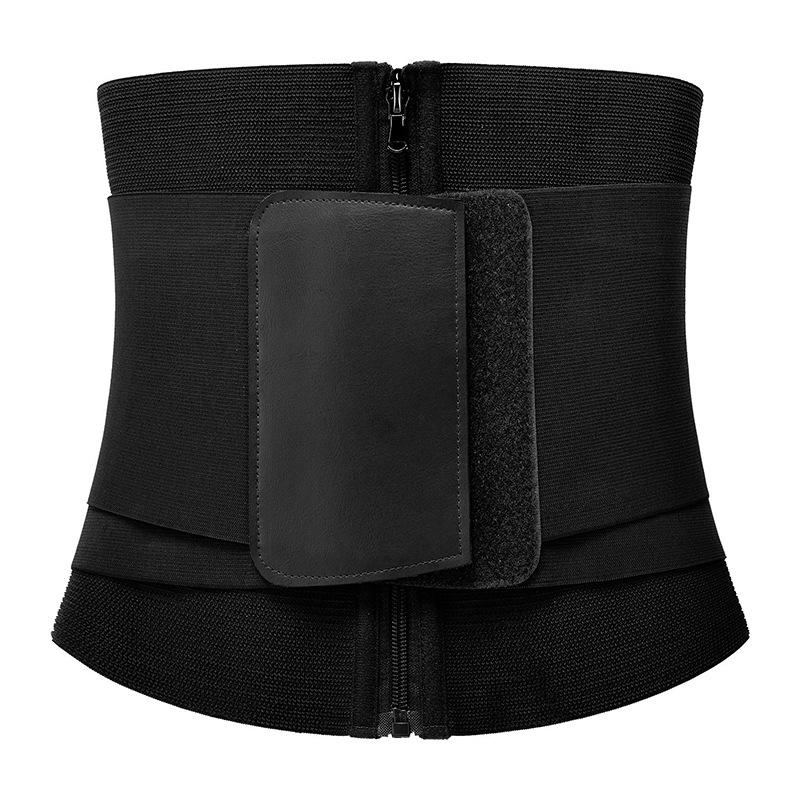 Custom Made Waist Trainer for Women Women Waist Trainer with Shoulder Straps Zipper Good Quality Waist Trainer Shield Pound XS/S чёрный