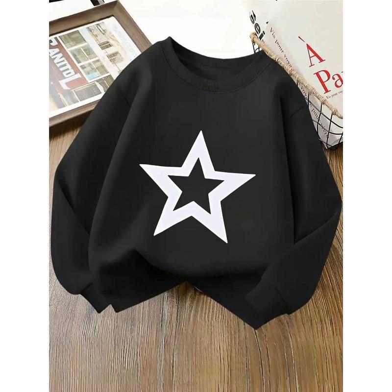 Kids Sweatshirt Crewneck Sweatshirt for Spring And Autumn,Soft And Comfortable Sportswear for Casual Outings, Designed for Children