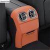 Armrest Box Rear Air AC Vent Outlet PU Leather Cushion Mat Pad Cover Protection Accessories For Benz C Class W206  - 2025
