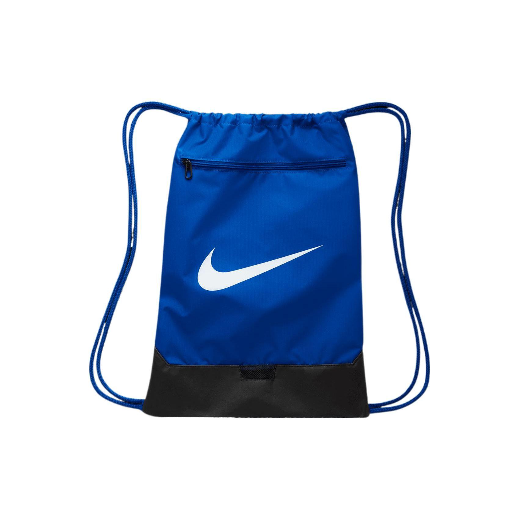 Nike Fashion Casual Fitness Recycled Material Polyester Backpack Men Backpacks Blue DM3978480 Blue