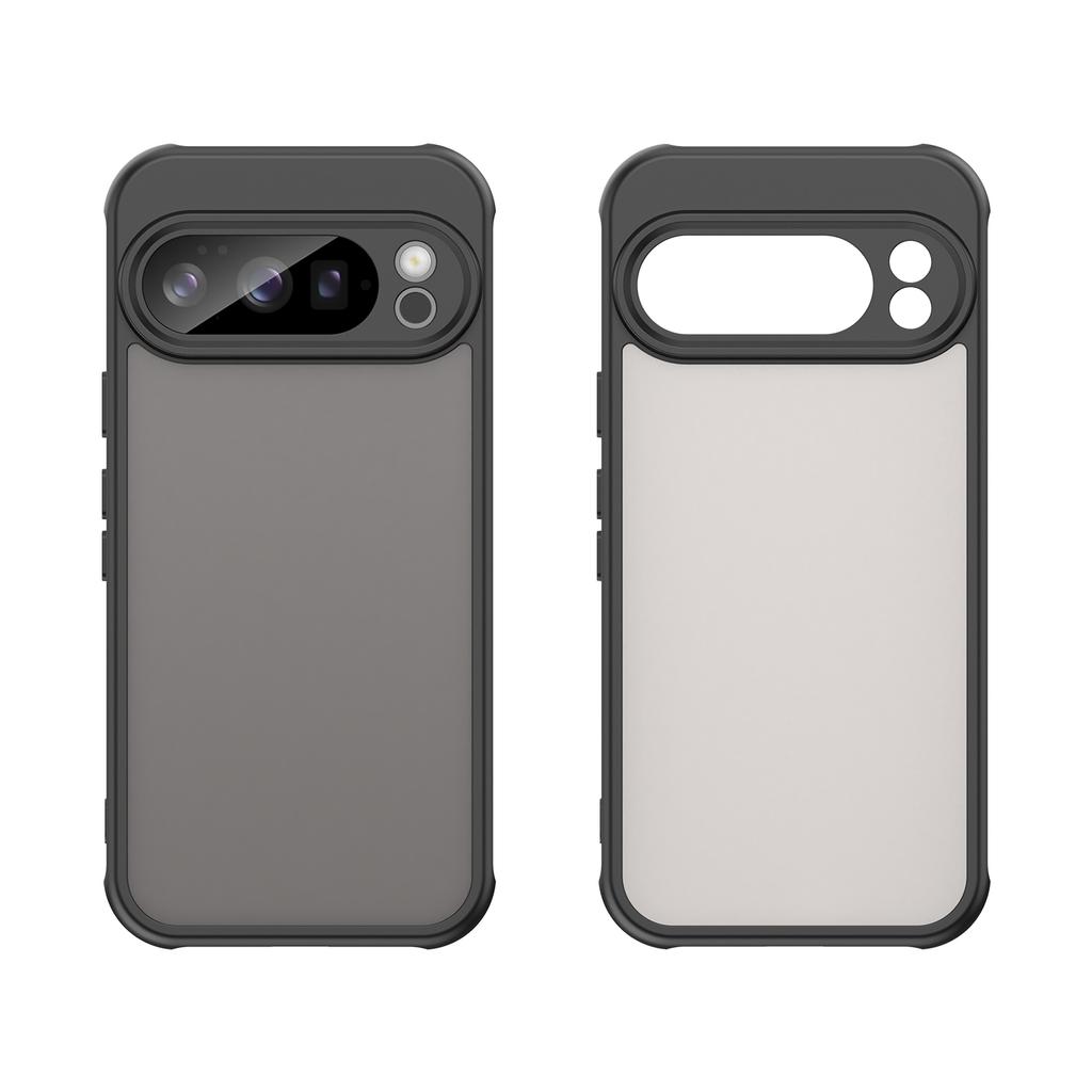 For Google Pixel 10 Pro Case with Screen Film WANLONFENG FD Series Skin Touch TPU PC Phone Back Cover