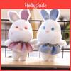 Adorável Pelúcia de Coelhinho Pequeno Boneca de Coelho Fofa Acessório de Chaveiro para Bolsa Macio Fofo