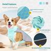 Corgi Teddy Special Summer Mesh Cooler Cool Clothes Ultra-Thin Ice Silk Uv Protection Pet Sportswear Summer Cooling Chest Strap