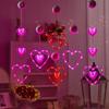 Creative Valentine Day LED String Lights Beautiful Suction Cup Atmosphere Light  Wedding