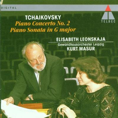 CD TCHAIKOVSKY, MASUR; LEIPZIG GEWANDH - Piano Concerto 2 9031722962 Teldec 1992 Germany Classical Used