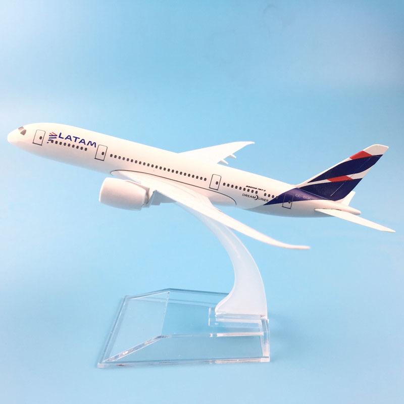 Jason Tutu Original Model A380 Airbus Boeing 747 Airplane Model Aircraft Diecast Model Metal 1:400 Airplane Toy Gift Collection