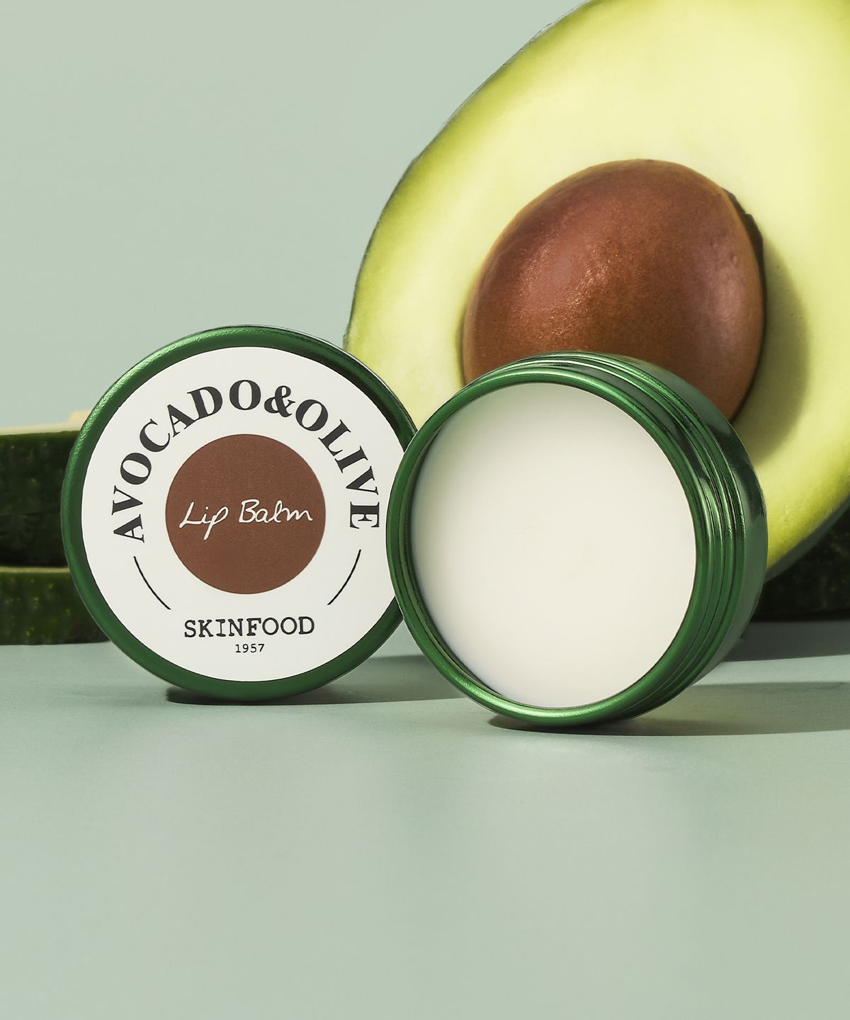 Avocado & Olive Lip Balm 2-Piece Set