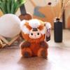 Three Baby Pvc Orchard Doll Plush Tomato Rabbit Raccoon Dinosaur Design Exterior