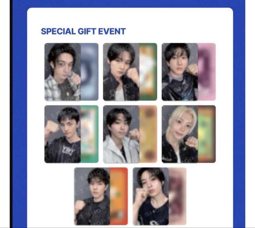 [USED] Stray Kids Seungmin Trading Card FANS Lucky Drop Real Touch