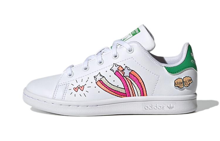 

Adidas Originals C Abrasion Resistant Low top Skateboard Shoes White Green Red Children Aged 3 7 Years Old FX5977 29