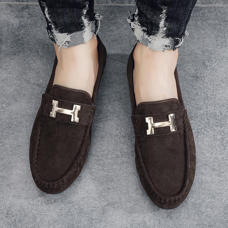 Men's Korean-Style Breathable Slip-On Casual Shoes