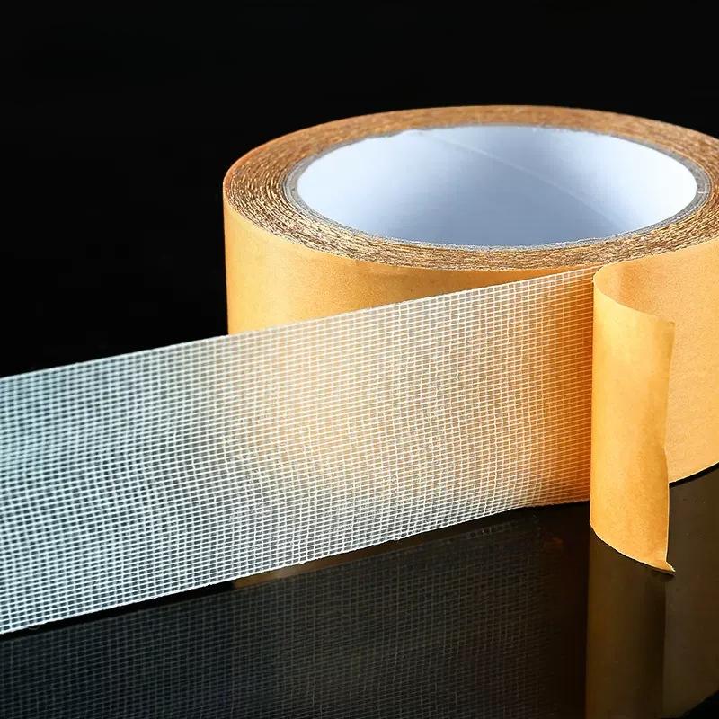 Double-Sided Cloth Tape Strong High Viscosity Wedding Restaurant Exhibition Decorative Wall Carpet Tape Cloth Double-Sided Tape
