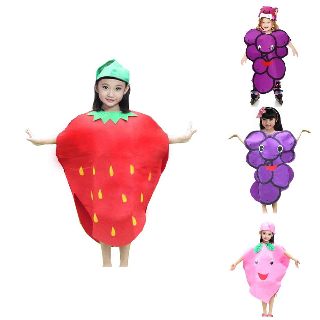 Six One Kids Fruit/groente/bloem/fruit Optreden Outfit