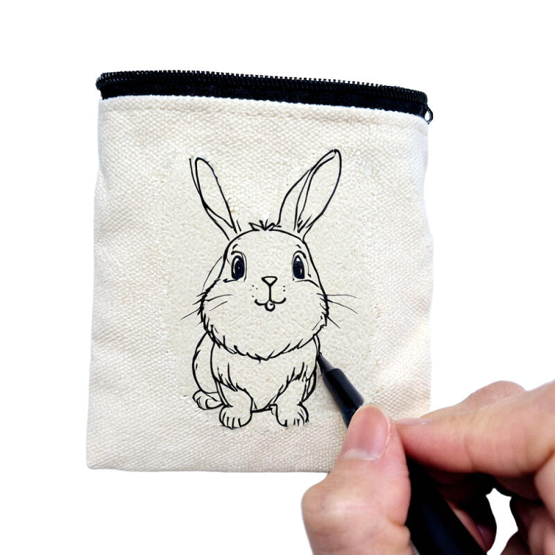 Linen Mini Plain Pouch Art Experience Making Small