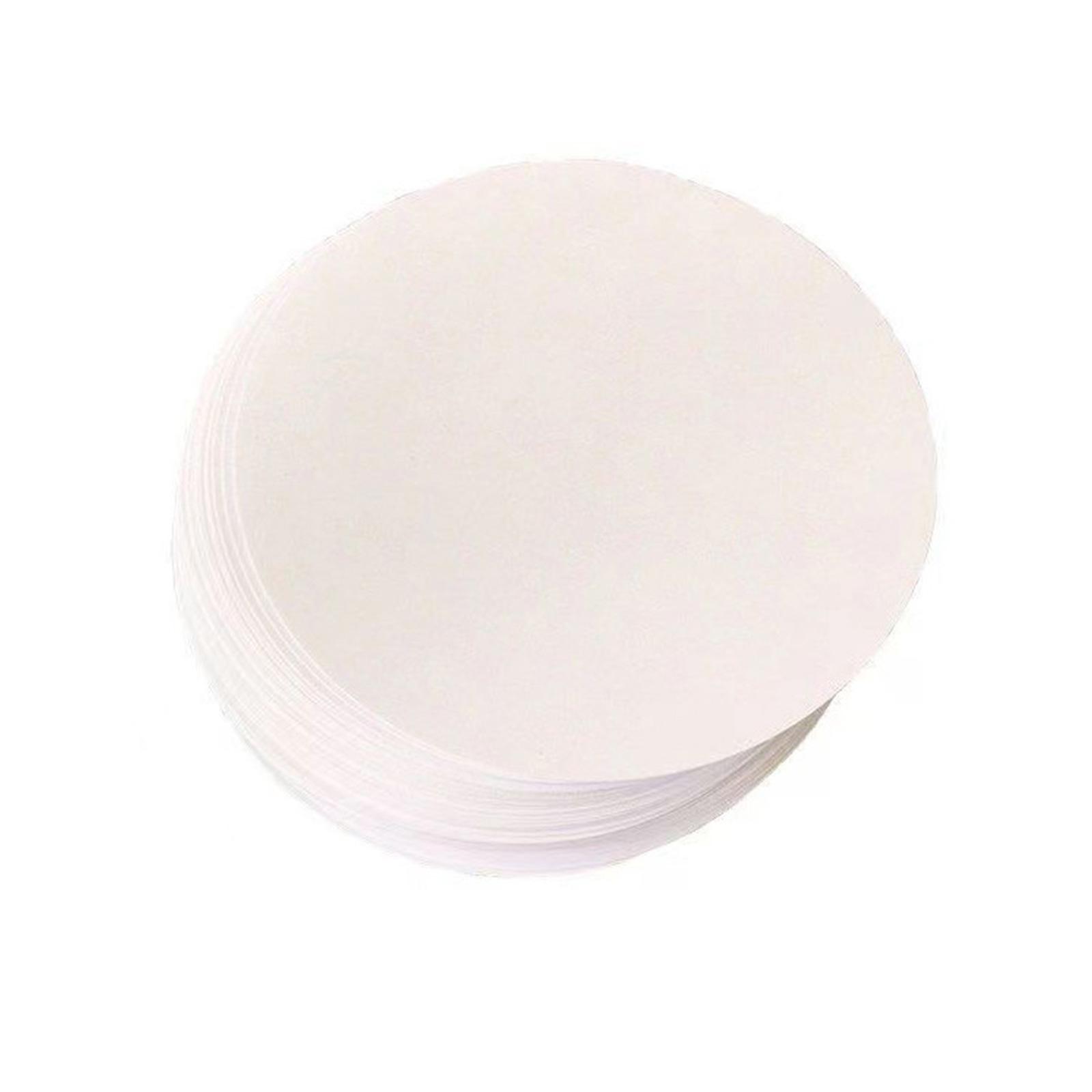 

100Pieces Blank Button Badge Paper White Circle Paper Button Pin Maker Supplies For Badge Safety Pin Button Pin Making 25