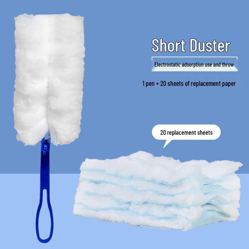 Non-Woven Fine Fiber Feather Duster for Home, Desktop & Extended Cleaning