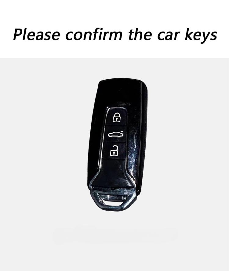 For Volkswagen Touareg Key Case New Ruishang Version Suede Version Ruixiang All-Inclusive Ruizun Version Car Key Case Cover