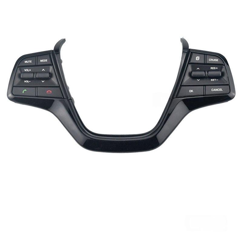 For Elantra 2016- 1.6L Car Multifunctional Steering Wheel Control Switch Set Cruise Volume Telephone Button