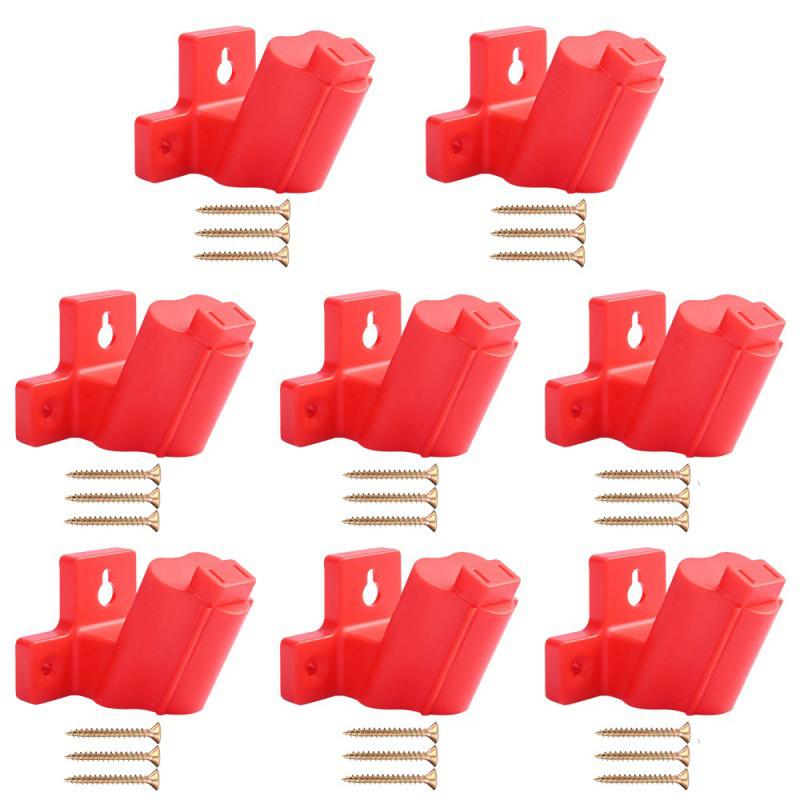 2/4/6Pcs Tool Holder Mount Compatible For M12 12V Drill Tool Hangers Abs Plastic Tool Battery Holder For Power Tool