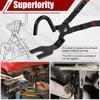 Exhaust Hanger Removal Tool with Ergonomic Handle Car Exhaust Rubber Pad Detaching Plier for Auto Repair Technicians