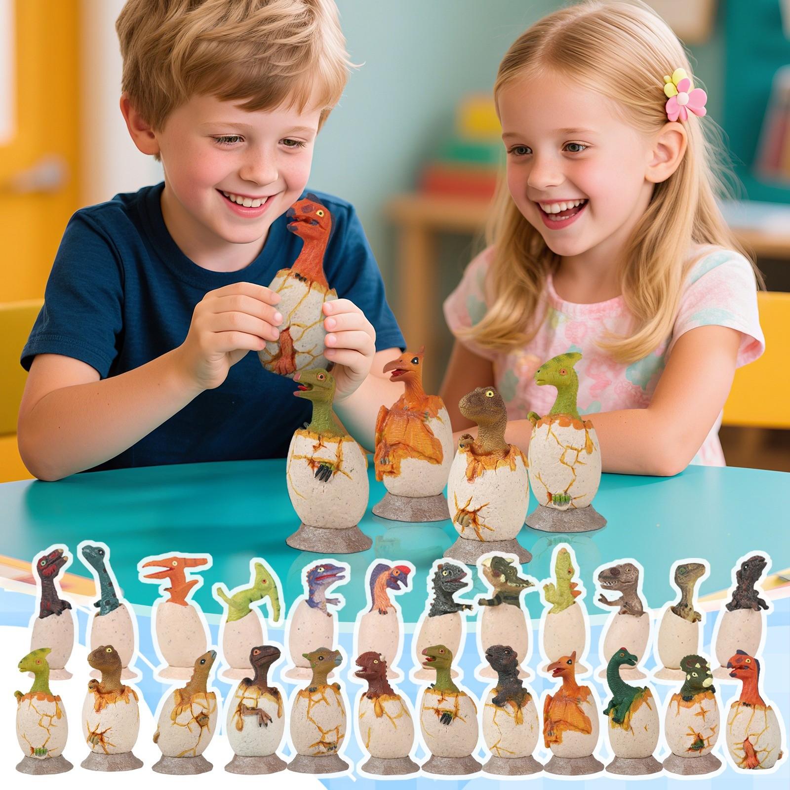 

Solid Soft Rubber Tpr Dinosaur Egg Kneading Fun And Stress-Relieving Toys One Size